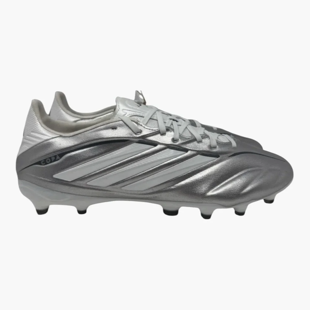 SIZE 7.5 MEN - adidas Copa Pure Pro FG Ice Cold Pack Silver White Soccer JQ0423
